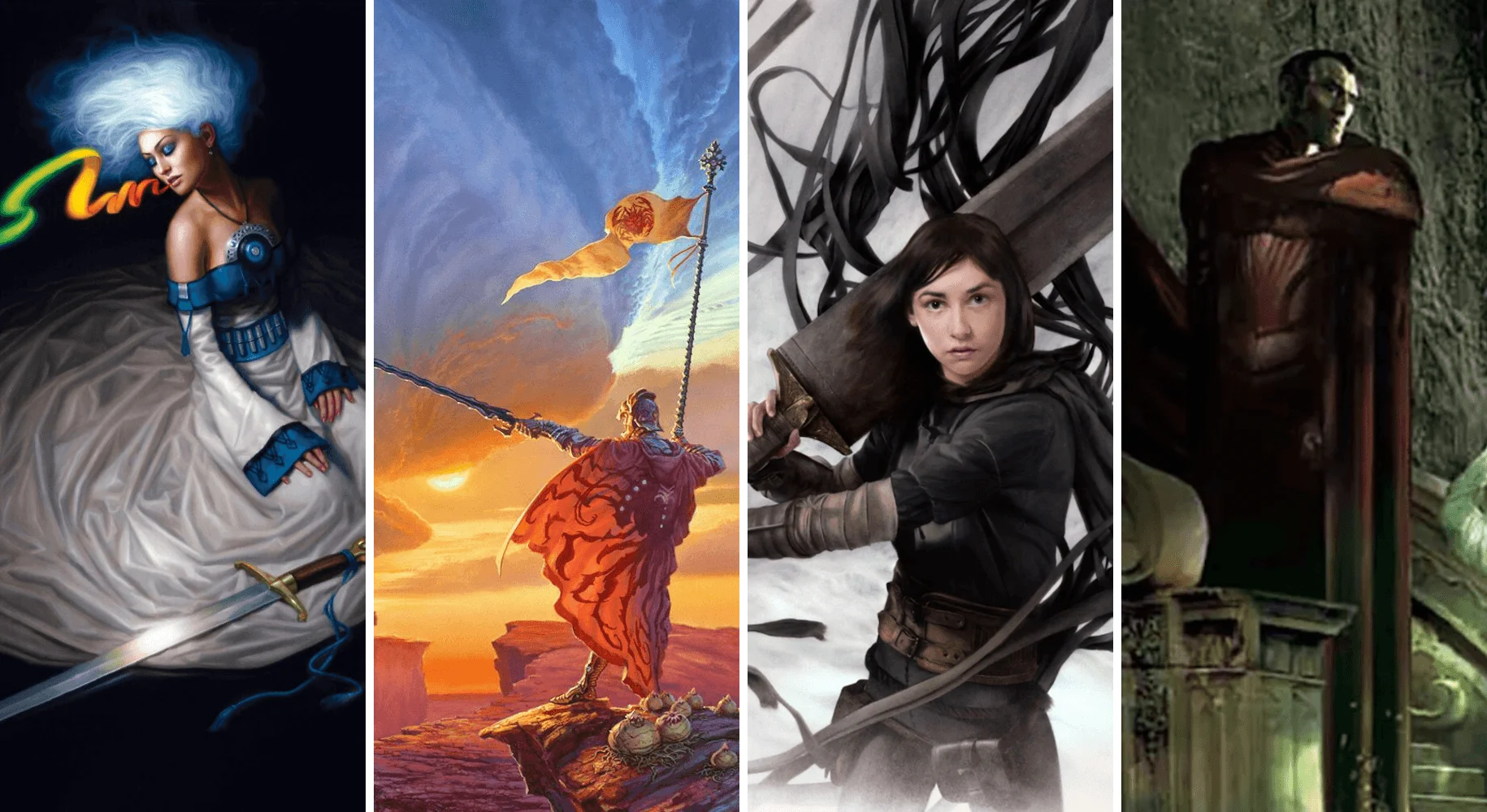 A visual shelf of Cosmere stories