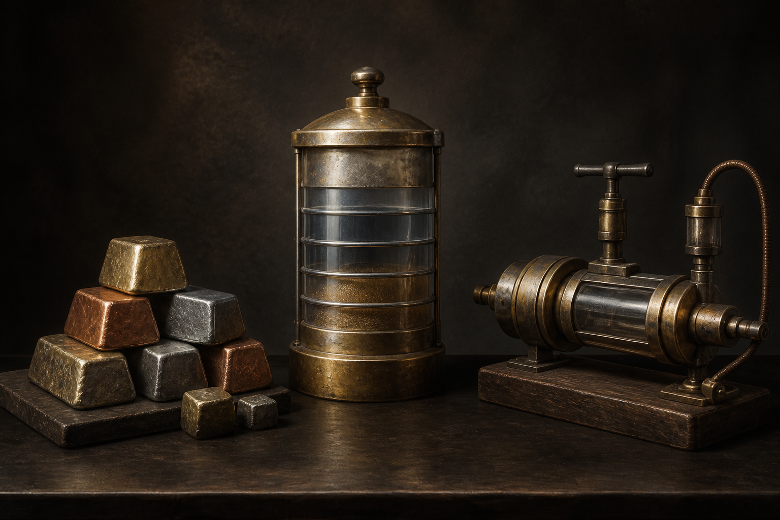 Visual study of the Metallic Arts system