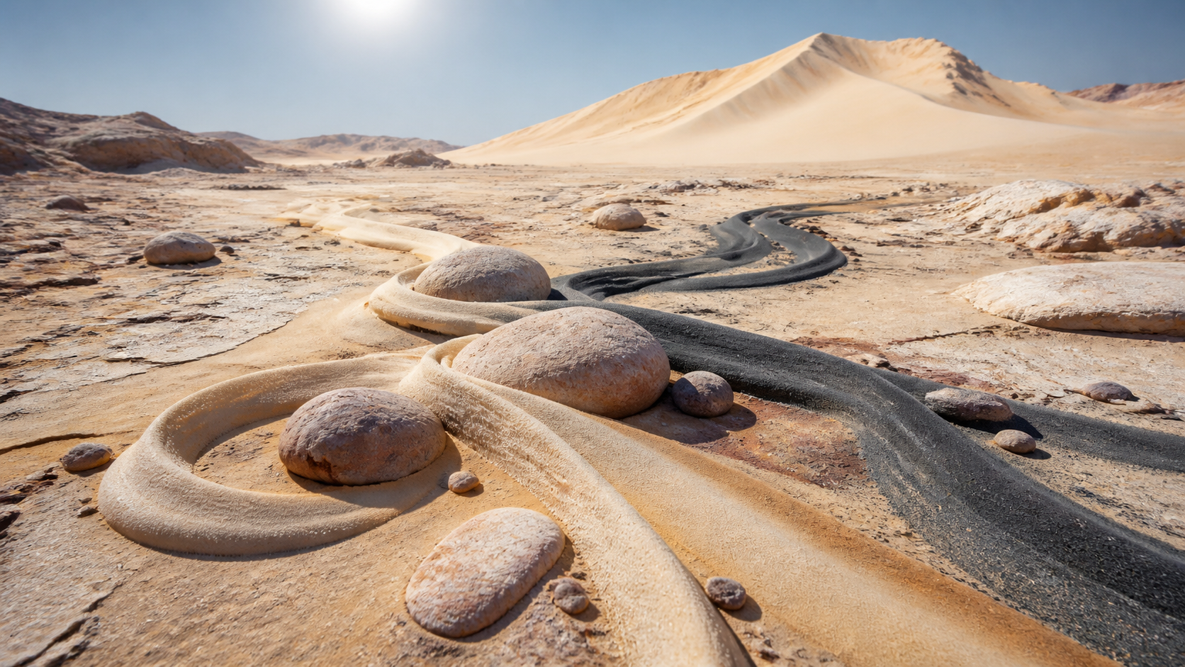 Visual study of the Sand mastery system